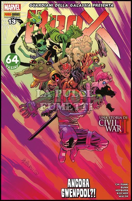 GUARDIANI DELLA GALASSIA PRESENTA # 28 - DRAX 5 - CIVIL WAR II